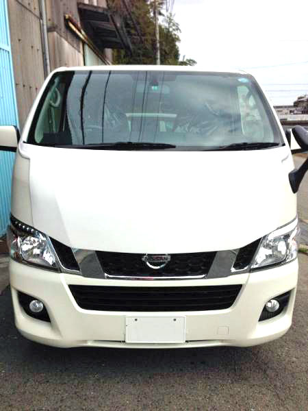日産NV350キャラバンのバットフェイス